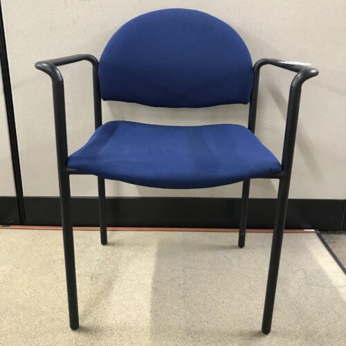 Used Kimball International Blue Chair
