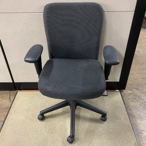 Used Haworth Look Task Chair -- Dark Gray