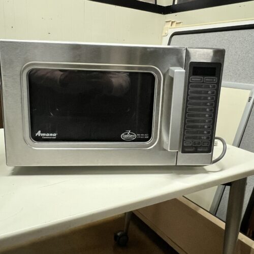 Used Amana Stainless Microwave