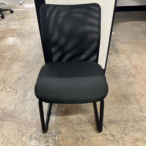 Black-Mesh-Side-Chair