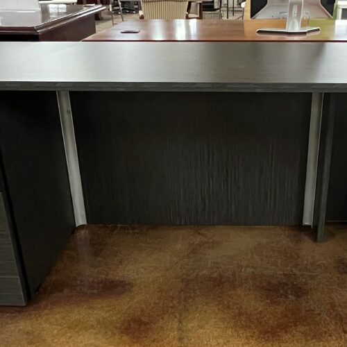 Dark Grey 3 Drawer Desk