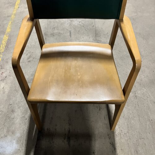 Green Back Side Chairs