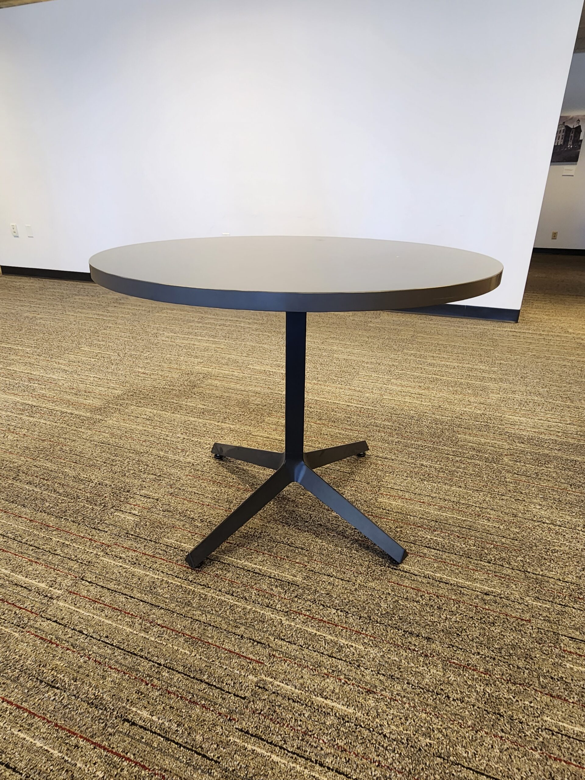 Marc Krusin Knoll Pixel Column Leg Table