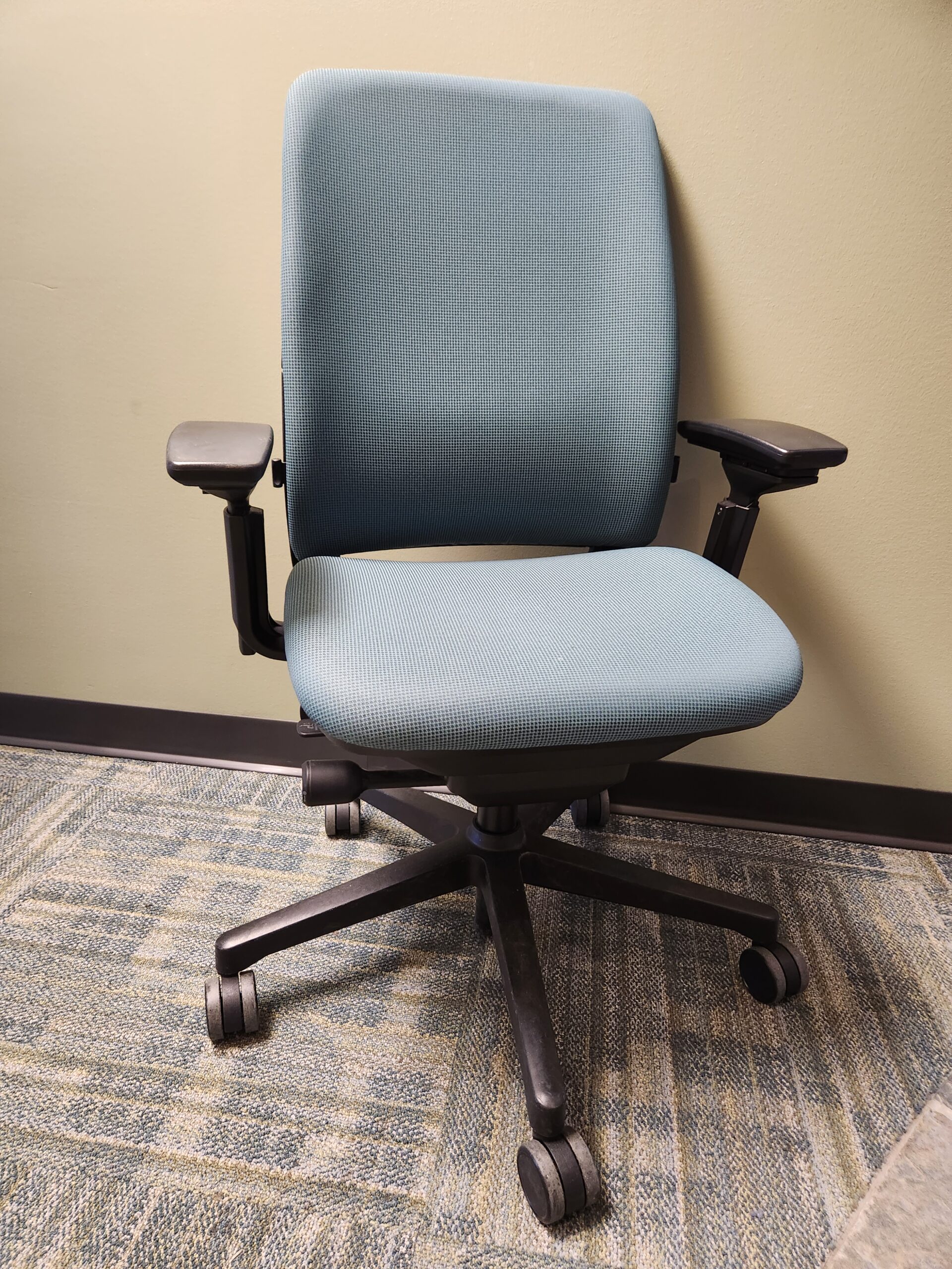 Blue Steelcase Amia Task Chair