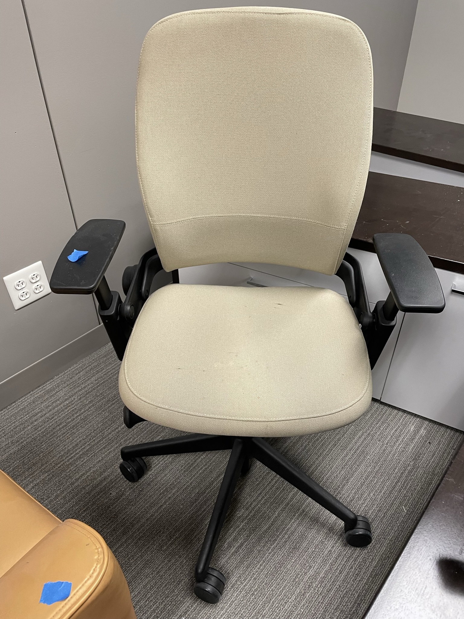 Steelcase Tan Leap Chairs