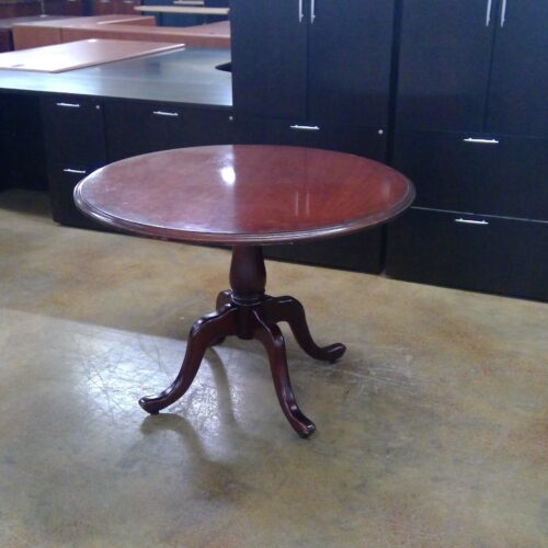 Cherry Round Table -- 4 legged