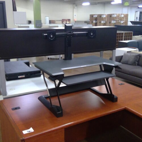 Ergotron Desk Riser Black