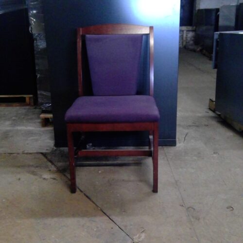 Purple Lounge Chair Armless