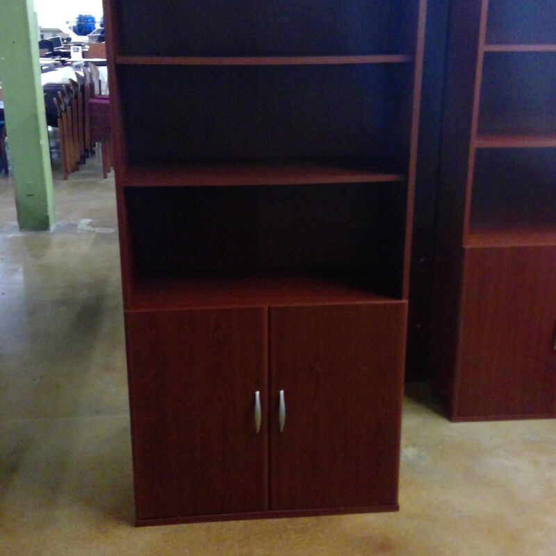 Bush Furniture 5 Shelf Bookcase w/ Doors