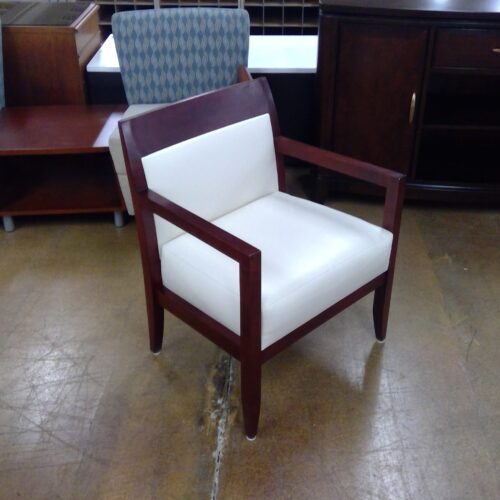 White David Edward Lounge Chairs with Arms