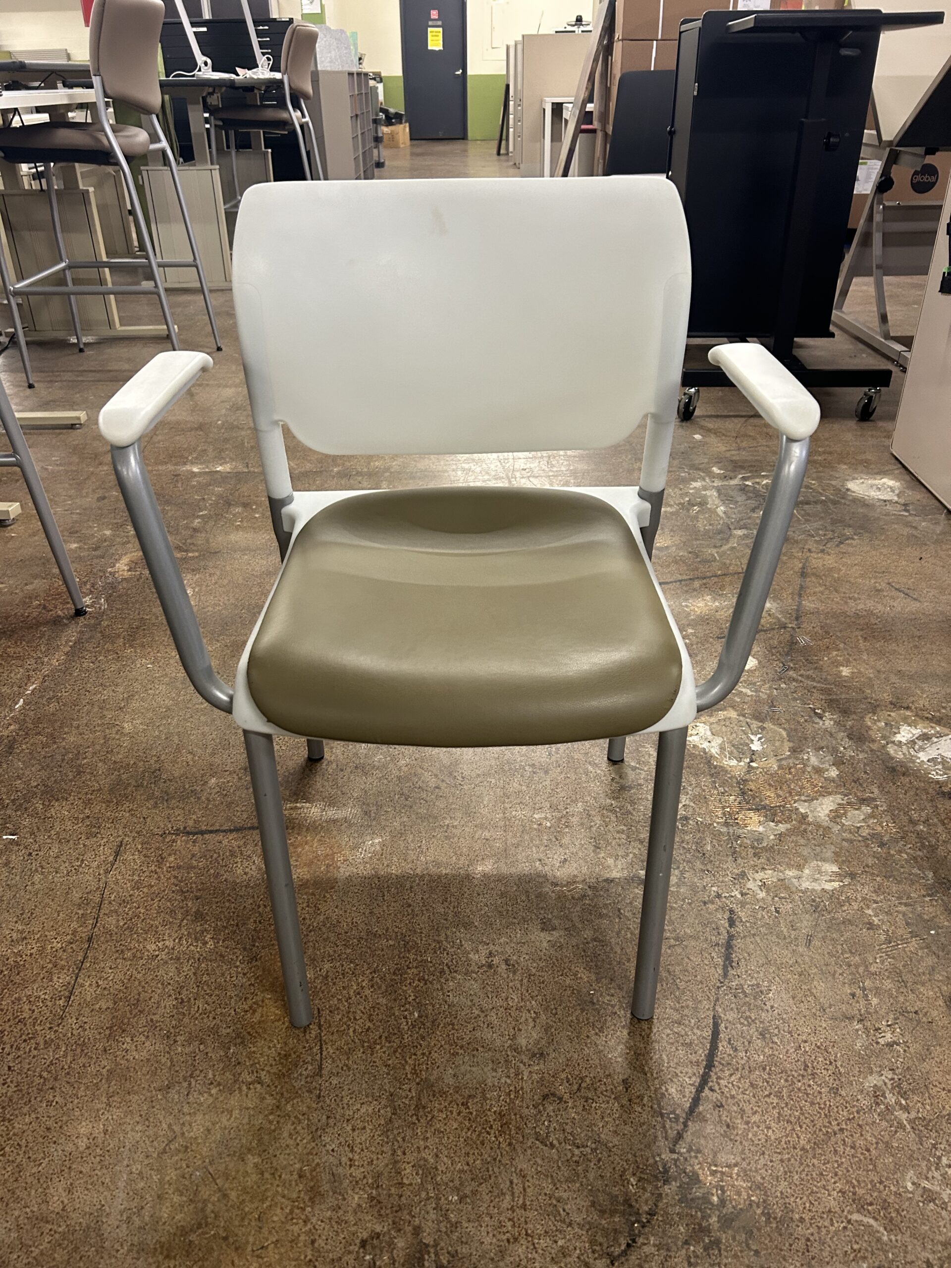 Used Green SitOnIt Inflex Stack Chair