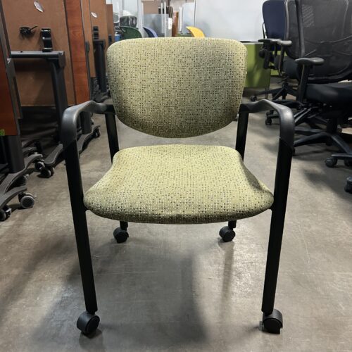 Used Green Haworth Improv Side Chair