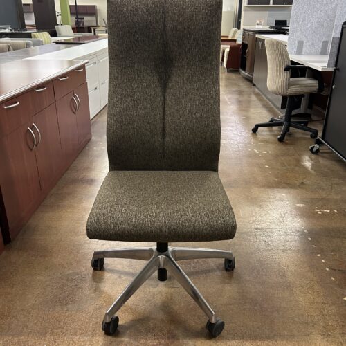 Brown High Back Executive Office Chair