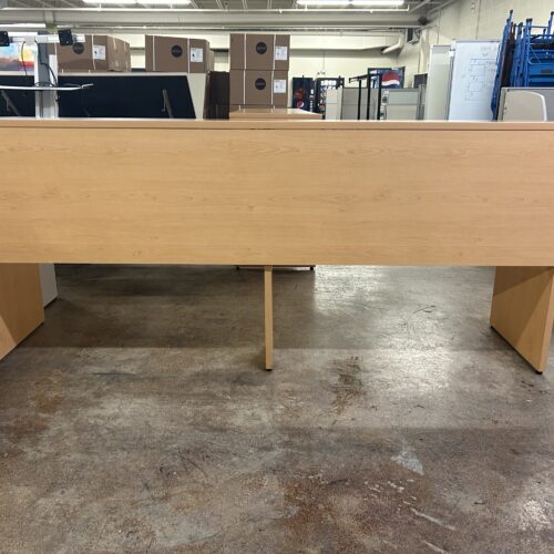 Blonde Maple Bar Table/Counter With Modesty