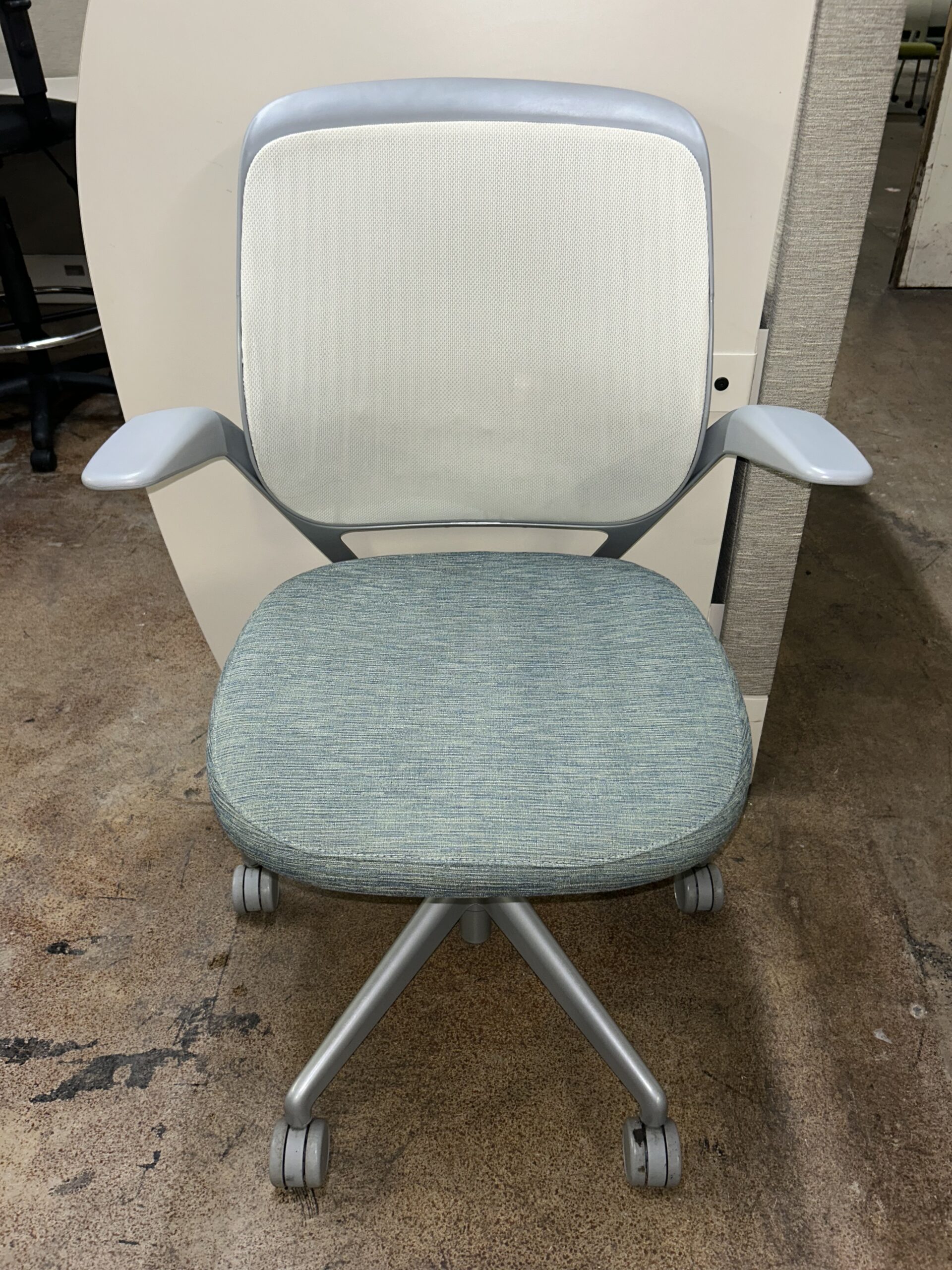 Used Steelcase Cobi Task Chair Light Blue