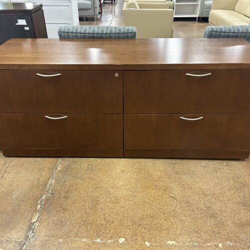 Used Light Brown Steelcase Filing Credenza 72"W