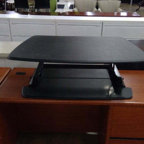 Black VariDesk Desk Riser