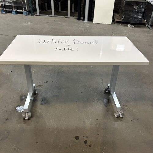 Mobile Height Adjustable Training Tilt Table and Whiteboard 48"W  