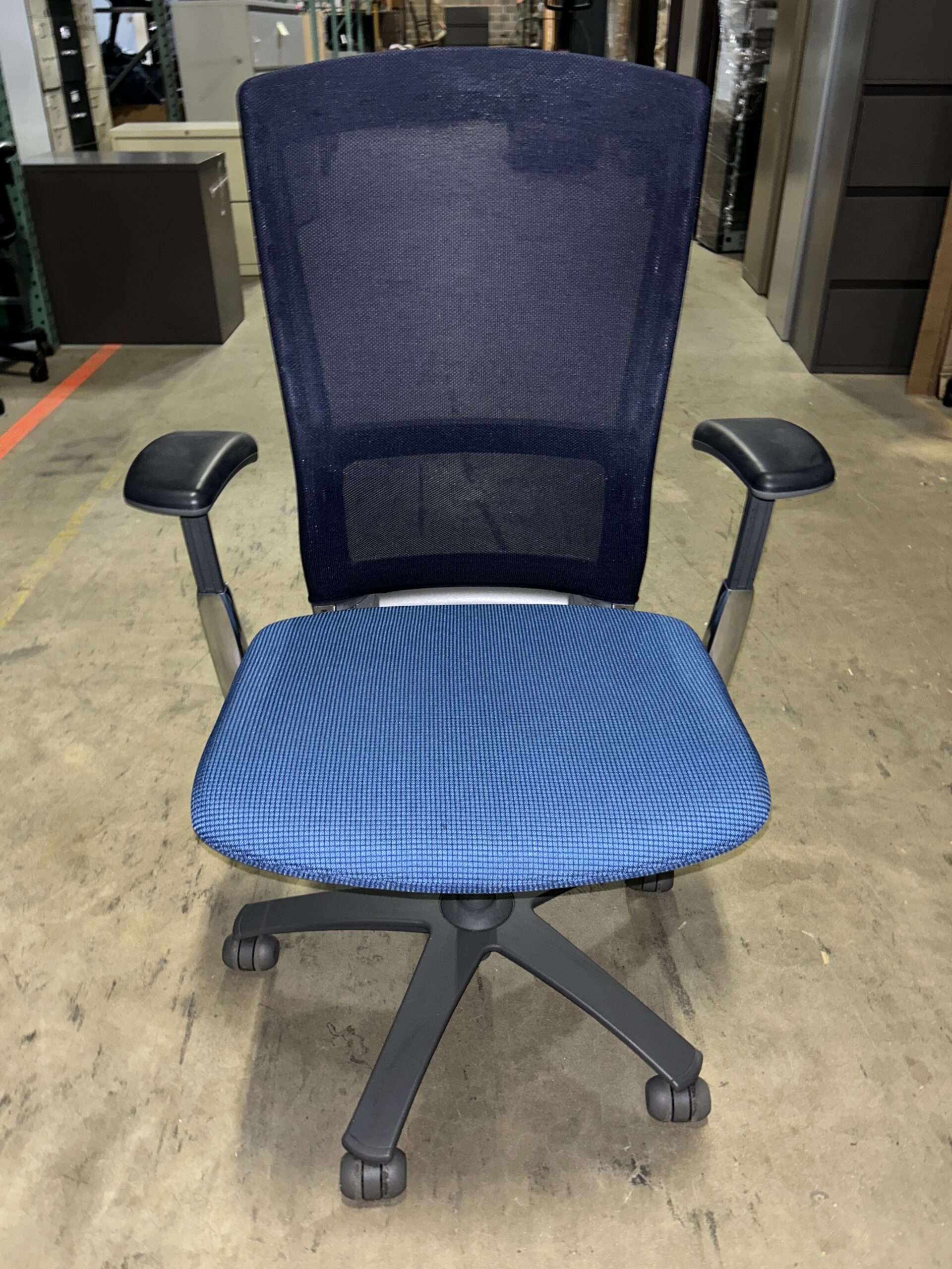 Used Knoll Life Office Task Chair -- Blue 