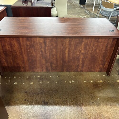 Used Dark Cherry Offices to Go Office Desk 71"W