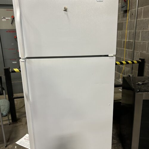 Used White Office/Breakroom Refrigerator Freezer 36"W