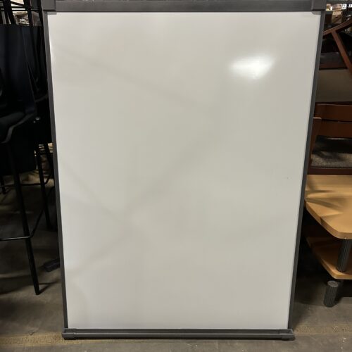 Used Hanging/Mounting Double Sided White Boards with Marker Tray 36"W
