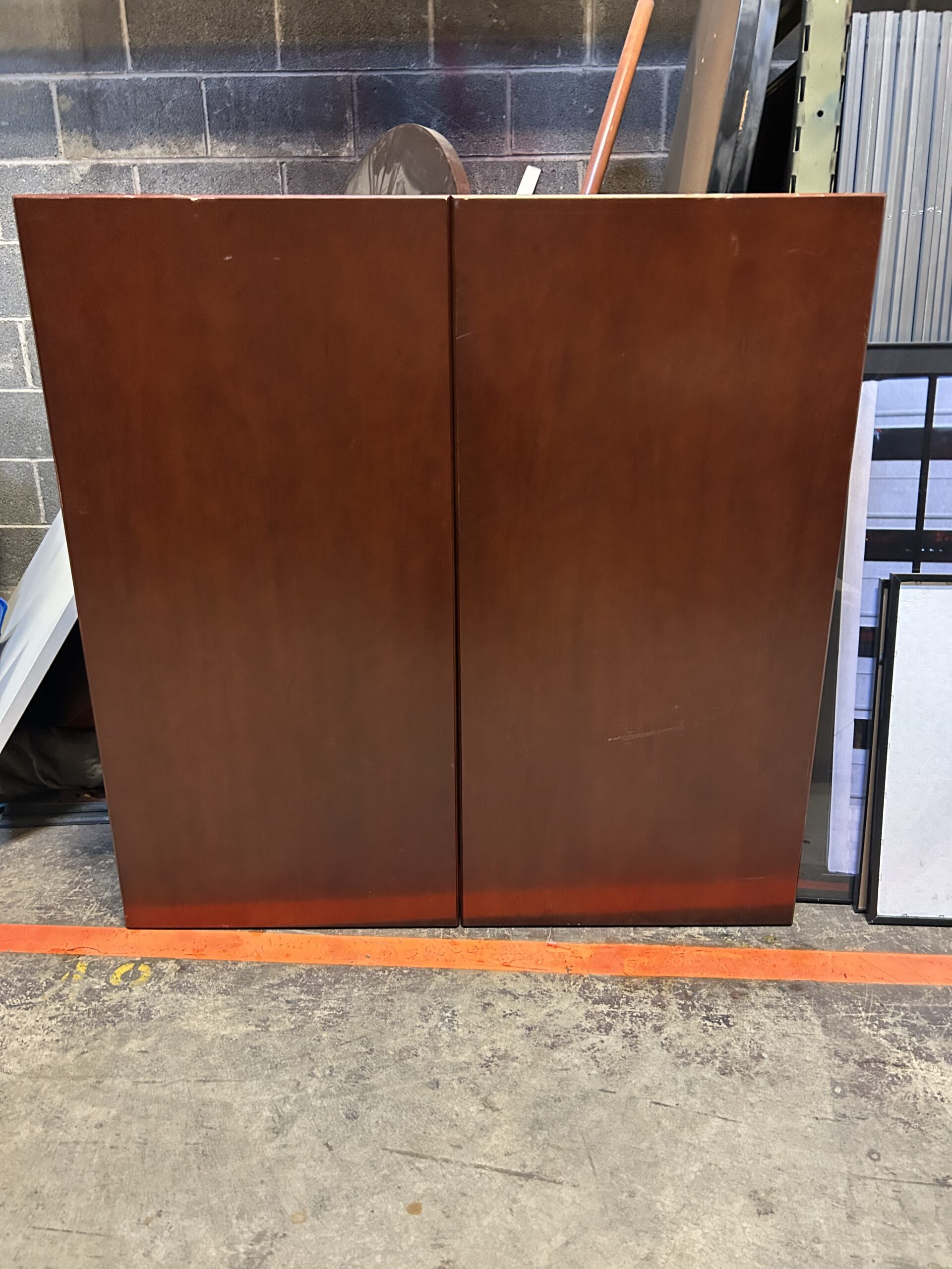 Used Wall Mounting Dry Erase Cabinets 