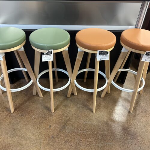Safco Leather Barstools