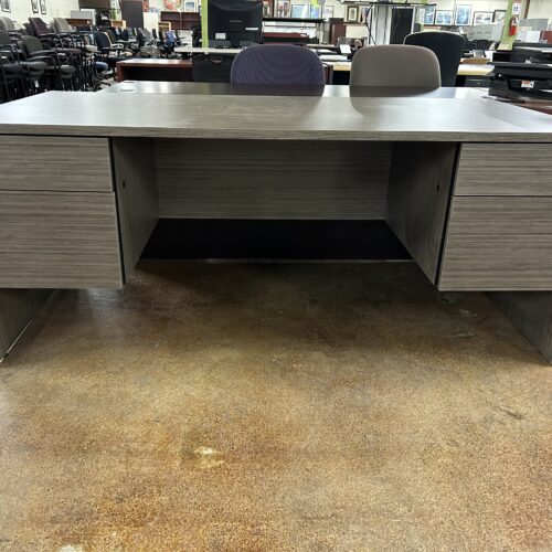 Used HON 105000 Series Gray Office Credenza 6' x 3'