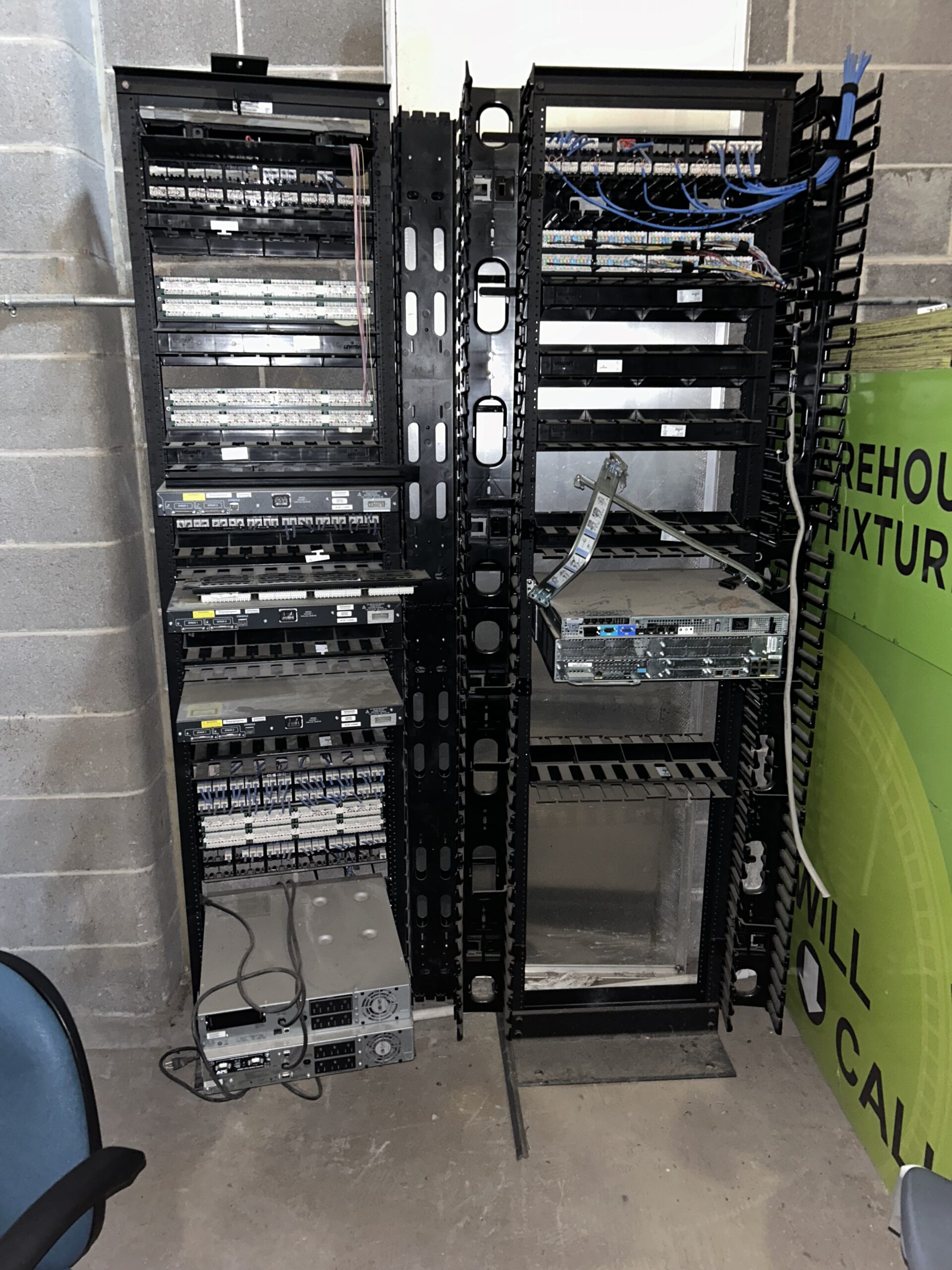 Used Computer Server Racks 