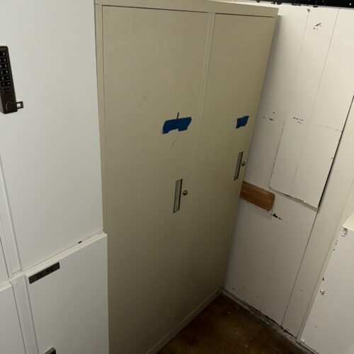 Used Steelcase Coat Closet/Locker 18"W -- Putty 