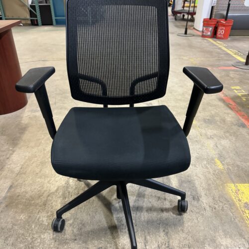 Used SitOnIt Focus Black Office Task Chair