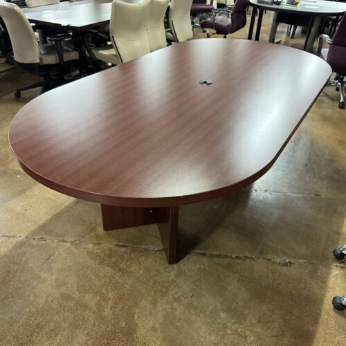 Used Groupe Lacasse Cherry Conference Table 4' x 8'