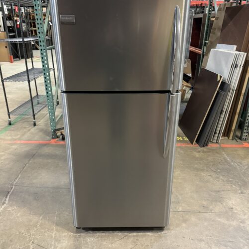 Used Frigidaire Stainless Steel Refrigerator/Freezer 30"W x 65.5"H