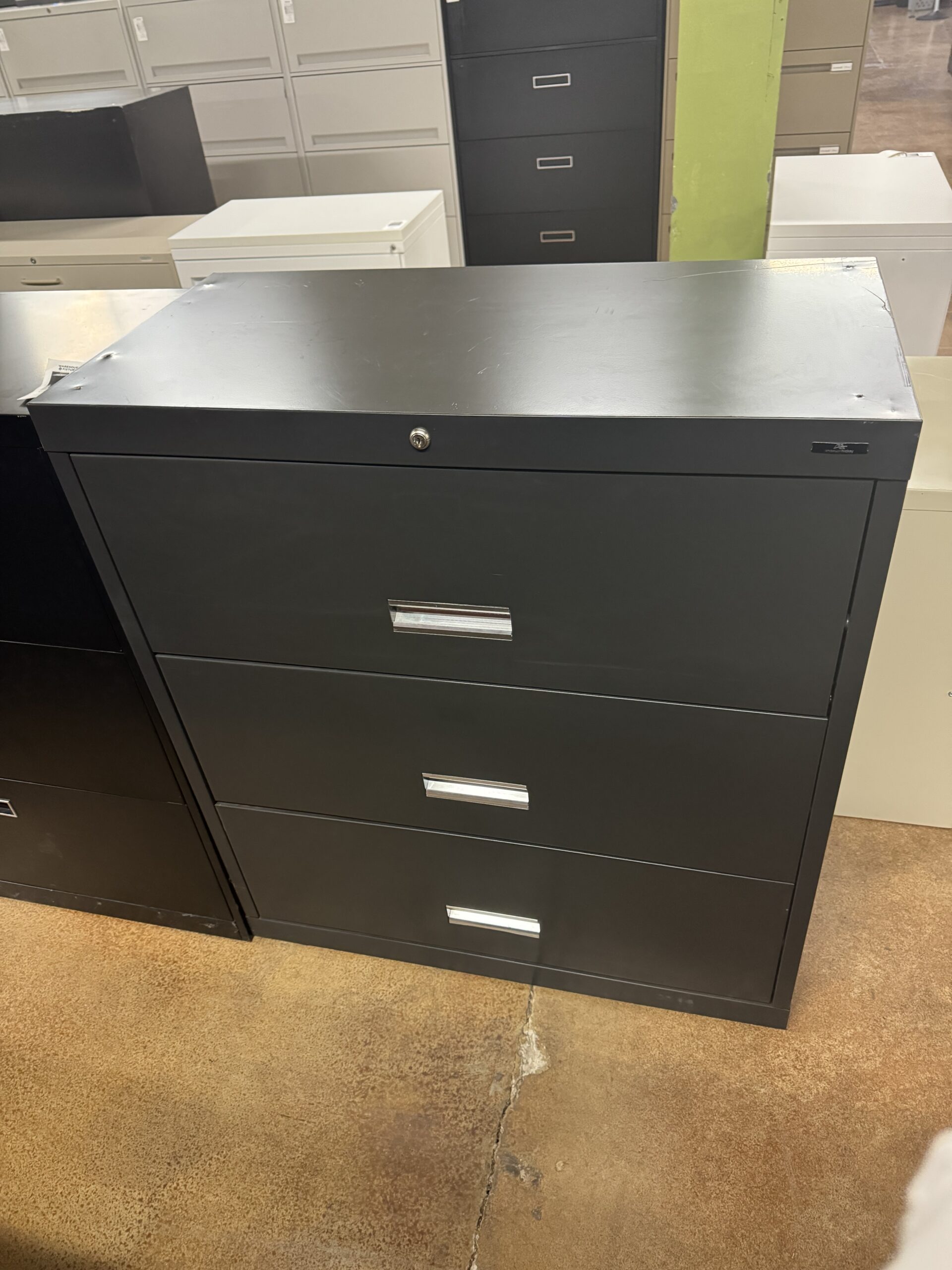 Used Anderson Hickey 3-Drawer Lateral Filing 36