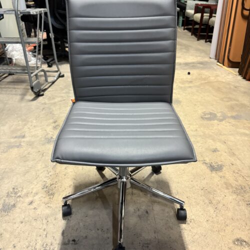 Used Gray Office Source Ridge Collection Armless Conference Task Chair