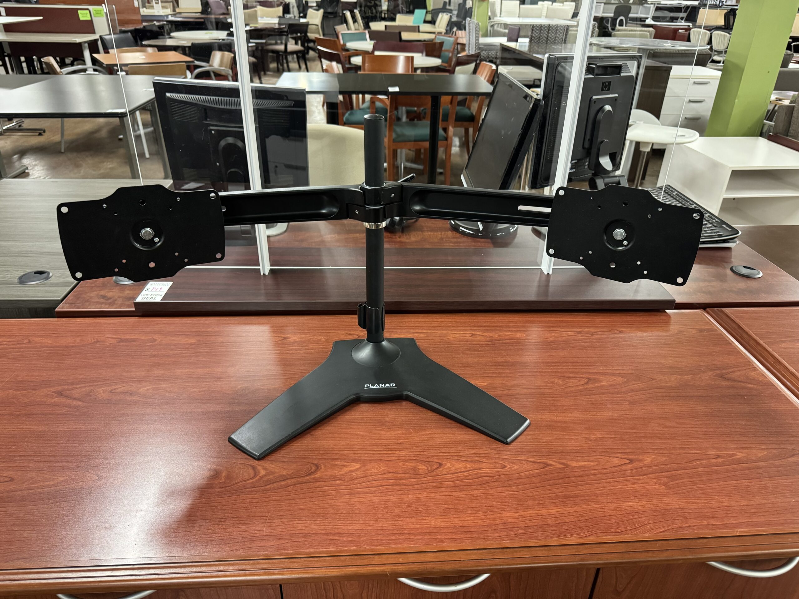 Used Planar Dual/Large Monitor Stand - Black