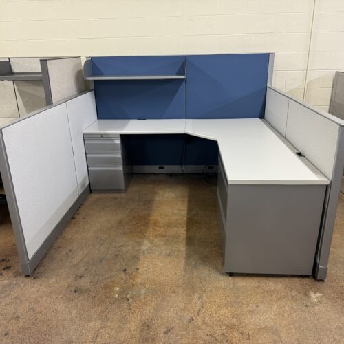 Used Knoll Morrison Cubicle Station 6.8' x 6.8' -- Various Colors