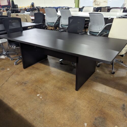 Black Conference Table 95"
