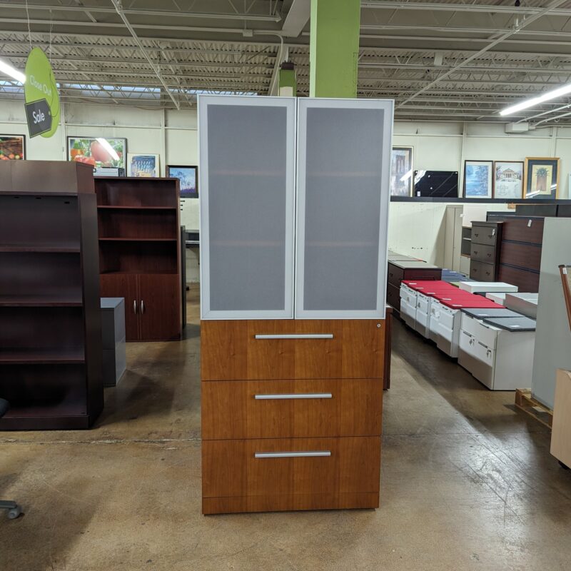 Used Group Lacasse Combo Storage Cabinet and Lateral