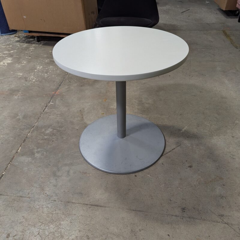 Light Gray Allsteel Round Table